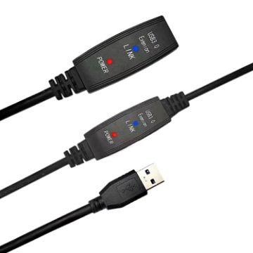 10m USB 3.0 Super Speed Extension Cable Male to Female - 1