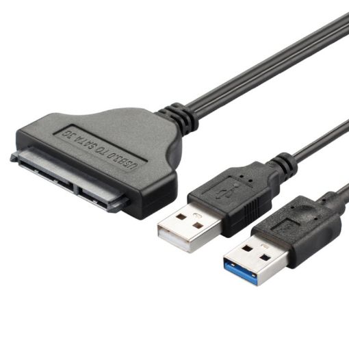 USB 3.0 to SATA 3G Easy Drive Cable, 15cm Length - 1