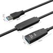 D.Y.TECH 15m USB 3.0 Extension Cable Male to Female Double Shielded - 3