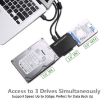 USB3.0 to SATA/IDE Drive Cable with UK Plug Connector - 4