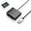 ORICO UTS1 USB 3.0 SATA HDD Adapter with Silicone Case, 0.5m Cable - 1