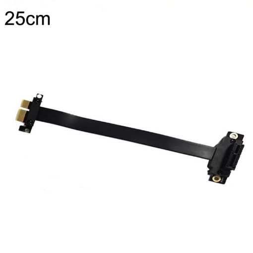 25cm PCI-E 3.0 1X 180 GPU/Network Adapter Extension Cable - 1