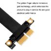 25cm PCI-E 3.0 1X 180 GPU/Network Adapter Extension Cable - 3