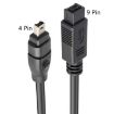FireWire 800 9-Pin to 400 4-Pin Cable IEEE 1394, 4.5m Length - 3