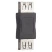 USB Double Female Straight-through Head, 3pcs Interface Adapter - 3