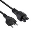 Brazil Notebook AC Power Cord, 3 Prong, 1.2m Length (OD5.5) - 1