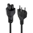 Brazil Notebook AC Power Cord, 3 Prong, 1.2m Length (OD5.5) - 2