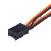 3-Pin Chassis Fan Cable Splitter, 1 to 2, 30cm Long - 4