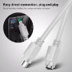 PS/2 Keyboard/Mouse Extender Cable - 6 Pin Male to Female - 4
