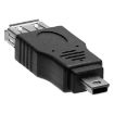 USB 2.0 Female to Mini USB 5Pin Male Adapter with OTG Function - 2