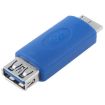 Super Speed USB 3.0 AF to Micro-B Adapter (Blue) - 2