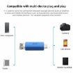 Super Speed USB 3.0 AF to Micro-B Adapter (Blue) - 4