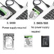 T04 USB3.0 to SATA Adapter Cable for 2.5/3.5 Inch Hard Drive - 7