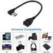 USB 3.0 Right Angle 90 Extension Cable, 18cm Adapter Cord - 4