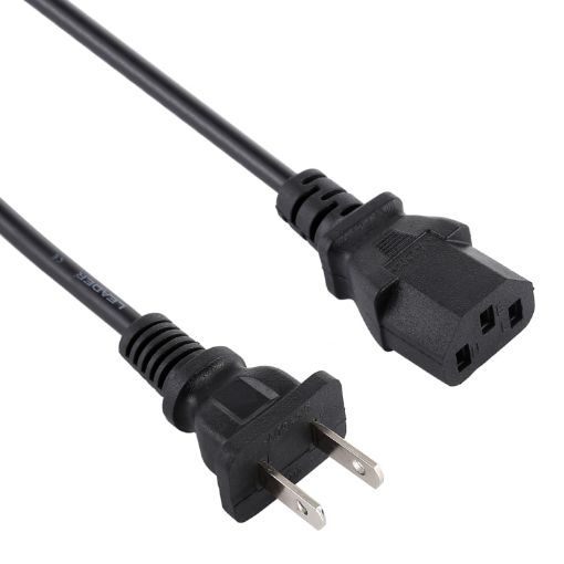 1.2m Desktop Host Computer Power Cord with Three Holes - 1