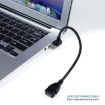 USB 3.0 Down Angle 90 Extension Cable Male-Female 15cm Adapter - 5