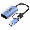 HDMI/F to USB-C+USB 3.0/M HD Video Capture Card Z29C - 1