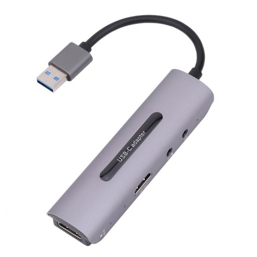 Z39 4K Capture Card HDMI/F + Microphone + Audio + USB, Multi-OS Support - 1