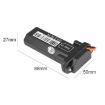 4G AU 3Pin Mini Waterproof GPS Vehicle Tracker 9V-30V System - 3