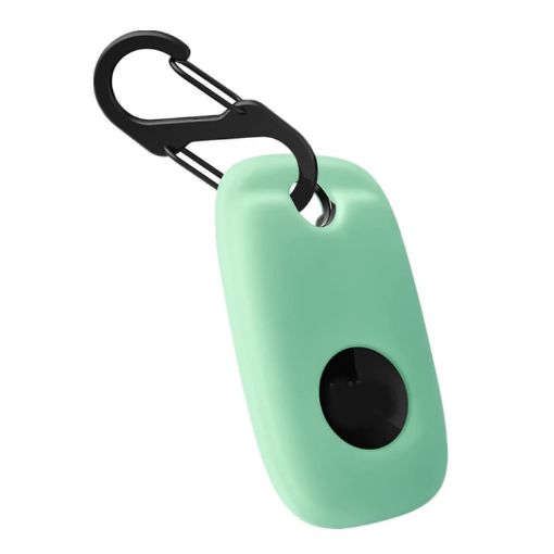 Mint Green Silicone Case for Tile Mate Pro Tracker - One-piece Design - 1