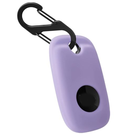 Tile Mate Pro Tracker Silicone Case: One-piece Protective Cover (Purple) - 1