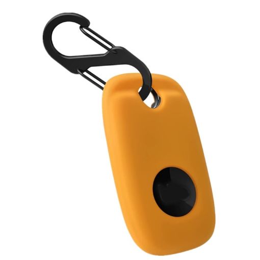 Tile Mate Pro Tracker Case: One-Piece Silicone Cover (Orange) - 1