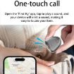 Smart Tracker Tag Key Finder with Find My App (Deep Gray) - 5