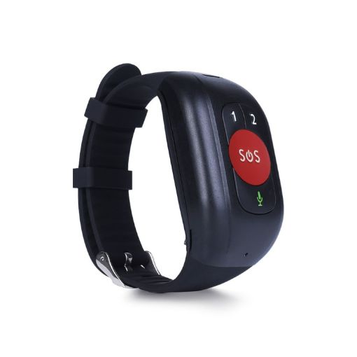 RF-V48 4G Red Waterproof GPS Smart Watch, Band B for Americas - 1