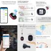 REACHFAR RF-V45-B GPS Tracker Pendant, SOS/Camera, 4G LTE Black - 4