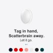 White Global Location Tracker with Anti-lost Protection - 2
