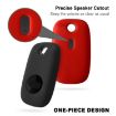 Tile Mate Pro Tracker Case: One-piece Silicone Cover (Wine Red) - 4