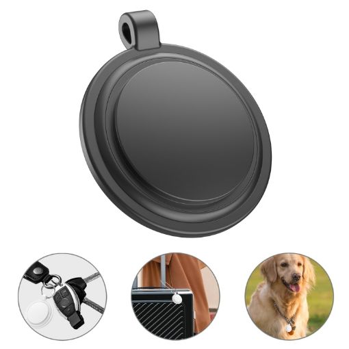 JHX02 Black Global Tracker Anti-lost Protection Device - 1