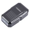 Mini Waterproof GPS Tracker with Alarms & Voice Monitor - Black - 1