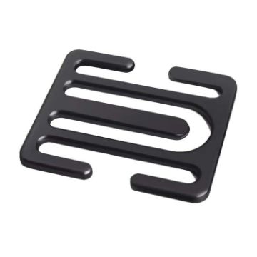 Child Car Seat Belt Buckle Limiter (Black) - 1