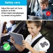Silver Child Car Seat Belt Adjustment Buckle Limiter - 7