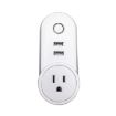 SA-002 Smart WiFi Plug: 2 USB + US Socket, Alexa/Google Compatible - 3