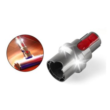 Dyson V7-V15 Vacuum Suction Head Adapter with LED Light - 1