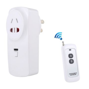 AK-DL220 220V Smart Wireless Socket with Remote, AU Plug - 1