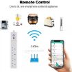 WiFi 10A SM-SO306-K Smart Power Strip, 4 Holes 2 USB, UK Plug - 4