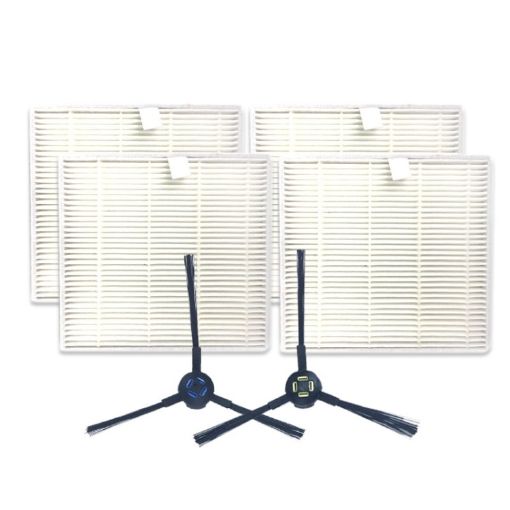 ILIFE V8S XI281 Side Brush & 4 I206 Filters Set - 1
