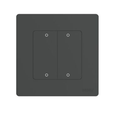 Tuya ZigBee Smart EU Plug Wall Switch, 4 Ways, Gray Scene Style - 1