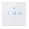EWeLink APP & Touch 3 Gangs Glass Smart Wall Switch EU Plug - 2
