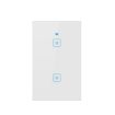 Smart Wall Switch, 2 Gangs, Touch Control, US Plug, EWeLink APP - 2