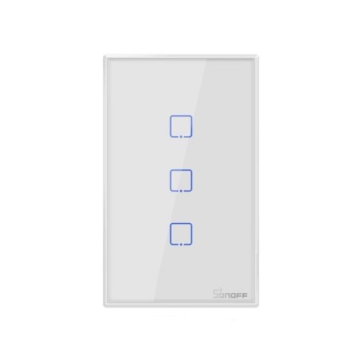 Sonoff T2 Tempered Glass Smart Light Switch, Alexa & Google Home - 1