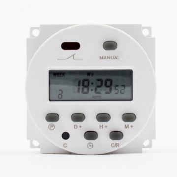 CN101A AC220V Digital LCD Power Timer Microcomputer Switch - 1