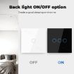 Tuya ZigBee Touch Wall Remote Voice Switch, 1 Gang Black EU Plug - 4