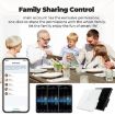 Tuya ZigBee Touch Wall Remote Voice Switch, 1 Gang Black EU Plug - 7