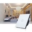 86mm Smart Home Light Touch Switch with RF433 Remote, Gold - 7