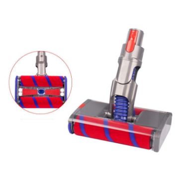 Dyson V7 V8 V10 V11 Vacuum Soft Velvet Double Roller Brush Head - 1