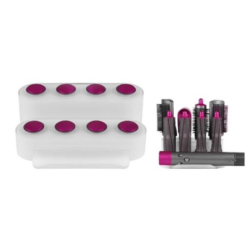 Rose Red Dyson Airwrap Storage Rack for 8 Attachments - 1